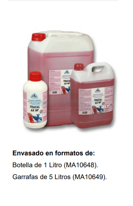 Inhibidor de incrustaciones y corrosión para circuitos recirculantes cerrados 5 L